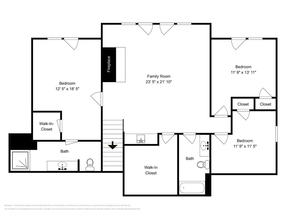 Four-Bedroom House interior